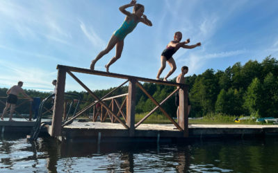 Wasserstellen zum Baden in diesem Sommer